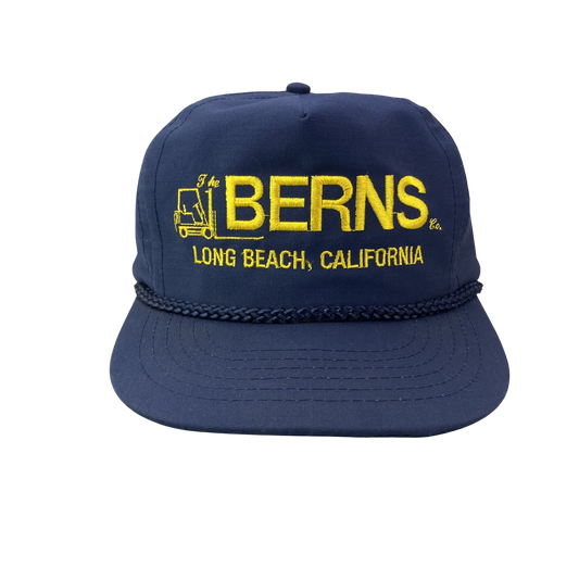 Vintage Cord Rope Hat - Berns Company / Long Beach, California