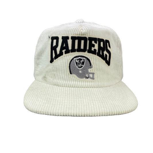 Vintage 80s 90s LA Raiders Corduroy New Era Corduroy Hat