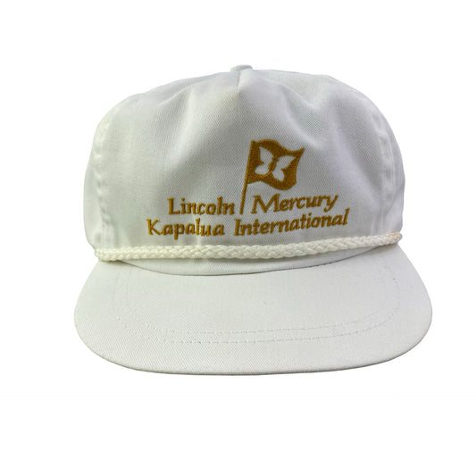 Vintage Lincoln Mercury Kapalua International Golf Hat