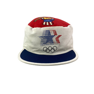 Vintage 80s 1984 Los Angeles Olympics Pillbox Hat