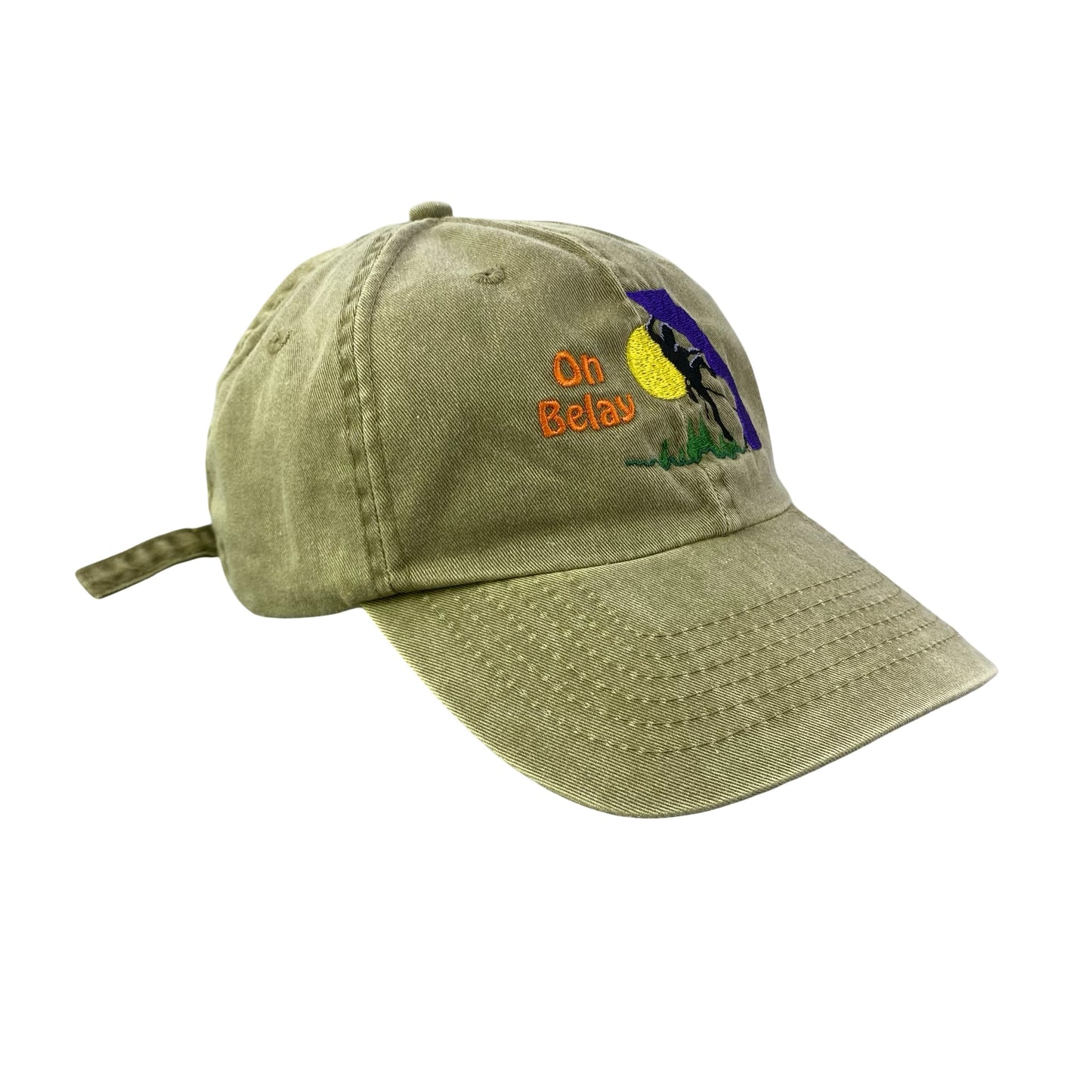 Vintage On Belay Dad Hat