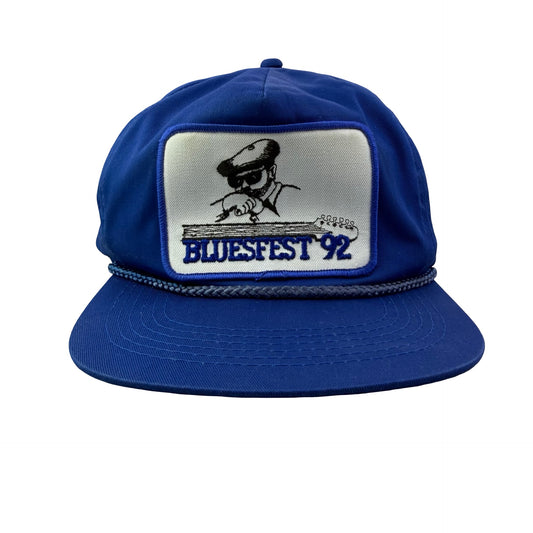 Vintage 90s Bluesfest '92 Music Festival Rope Hat