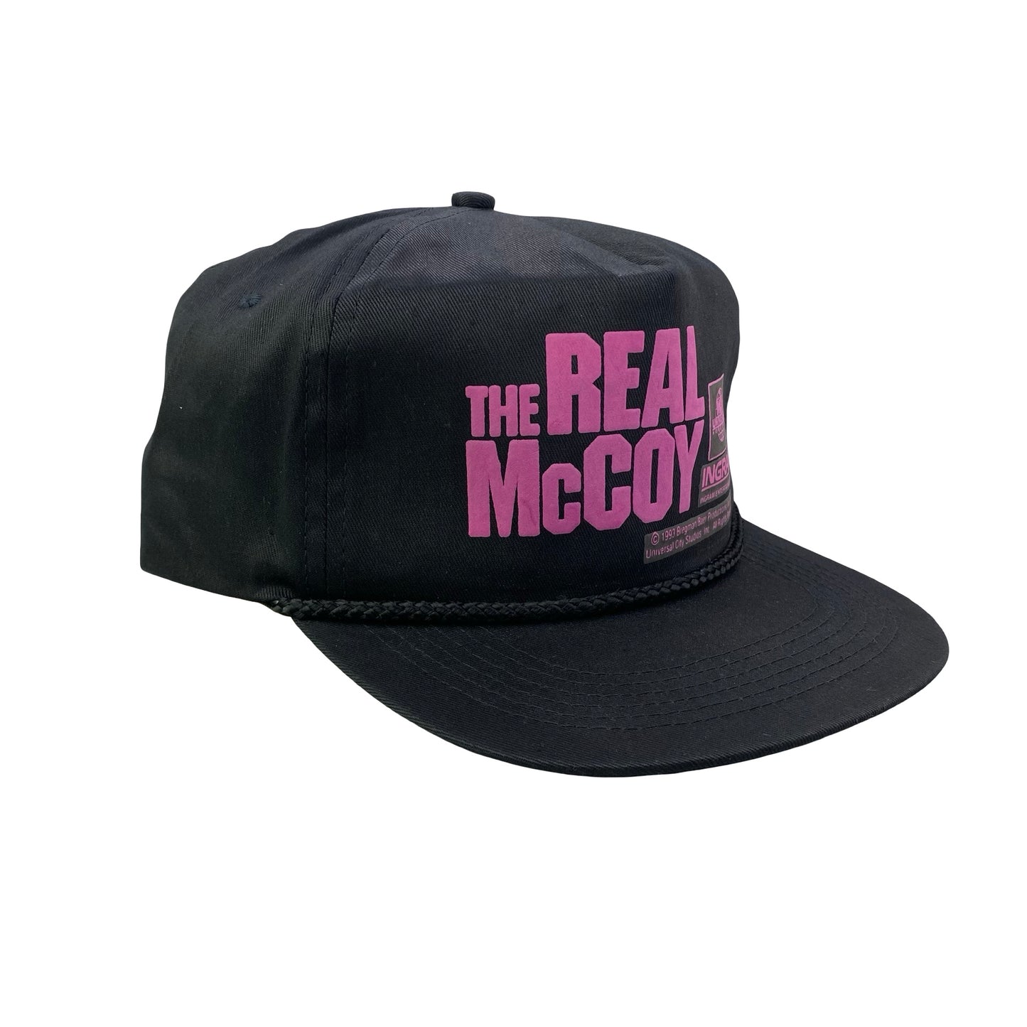 Vintage 90s 1993 The Real McCoy Movie Promo Hat