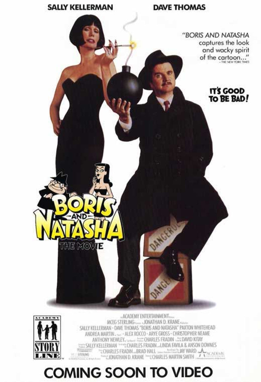 Vintage 90s Boris and Natasha The Movie (1992) Promo Hat