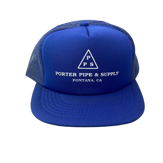 Vintage Trucker Hat - Porter Pipe and Supply / Fontana, California