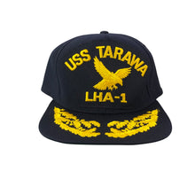 Load image into Gallery viewer, Vintage 80s USS Tarawa LHA-1 Navy Military Trucker Hat
