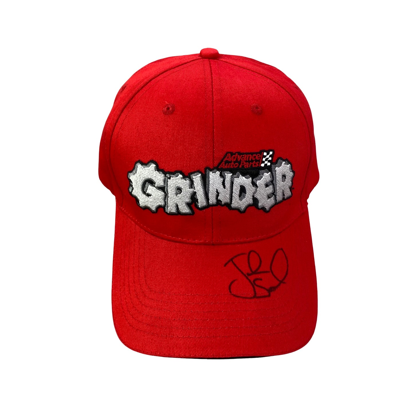 Monster Jam Grinder Autographed Hat - A