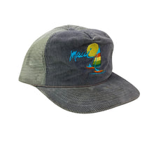 Load image into Gallery viewer, Vintage 80s 90s Maui Hawaii Nautical Sailboat Corduroy Trucker Hat
