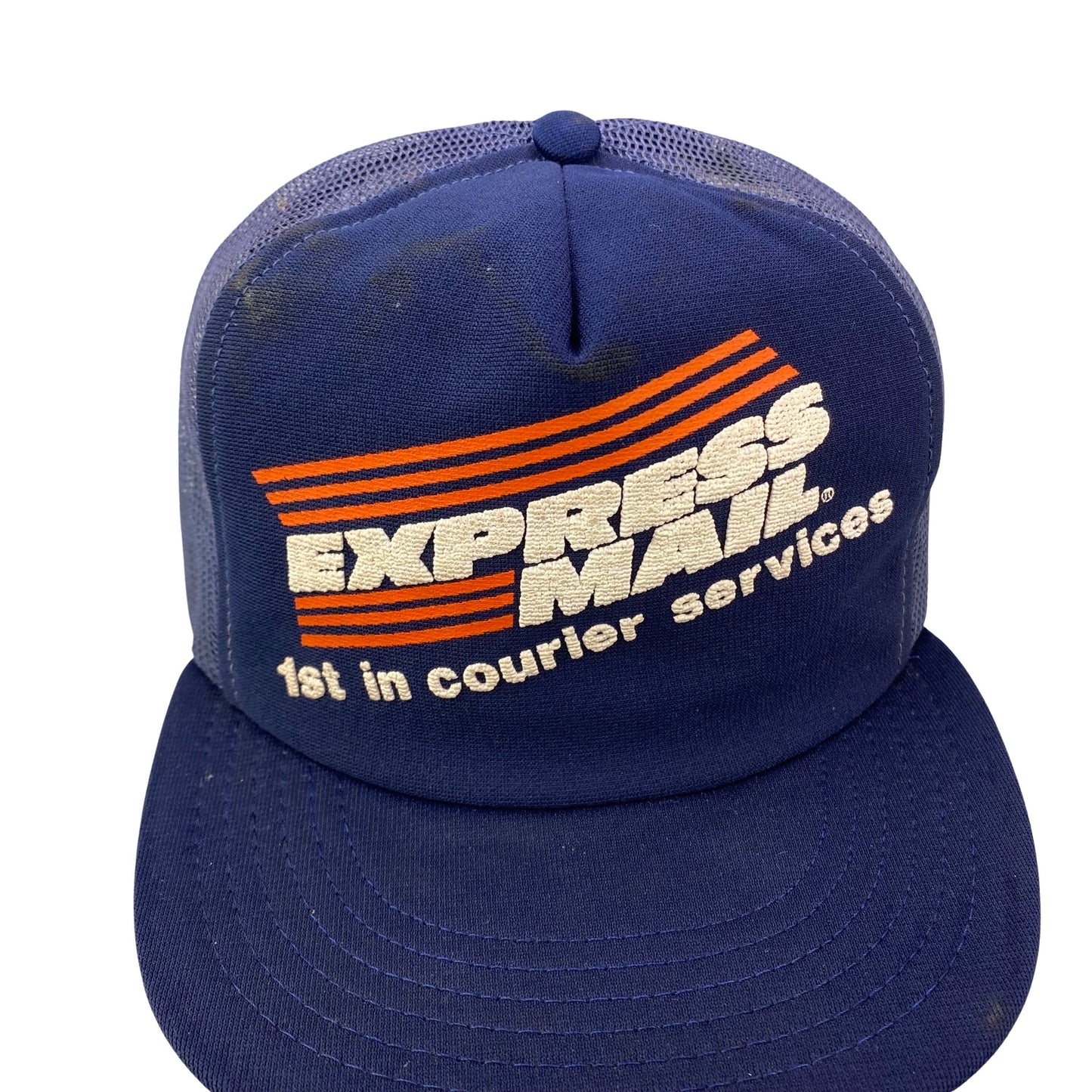 Vintage Express Mail Post Office Trucker Hat