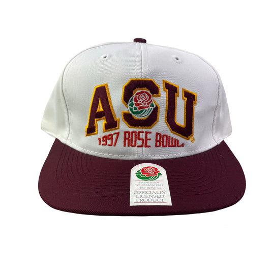 Vintage 90s 1997 Arizona St Sun Devils (ASU) Rose Bowl College Football Hat