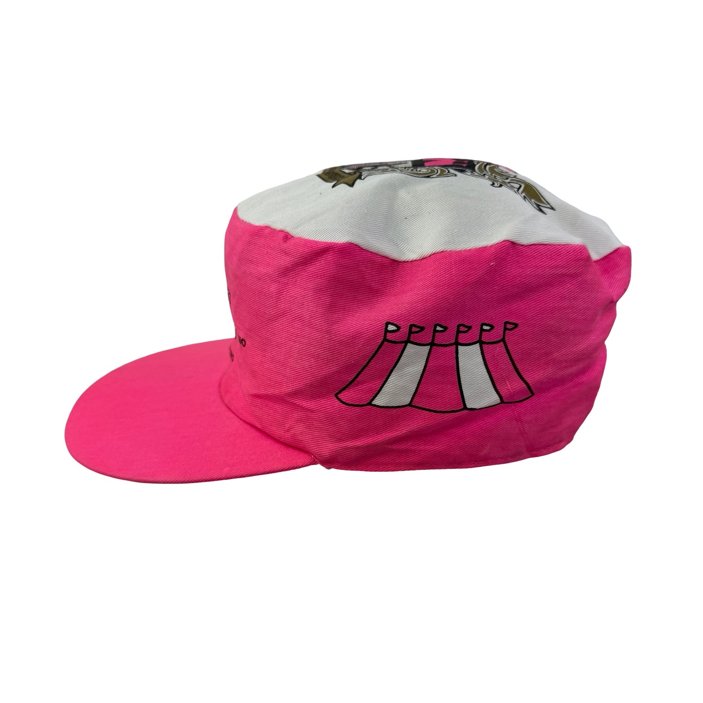 Vintage Circus Circus painters cap hat - B