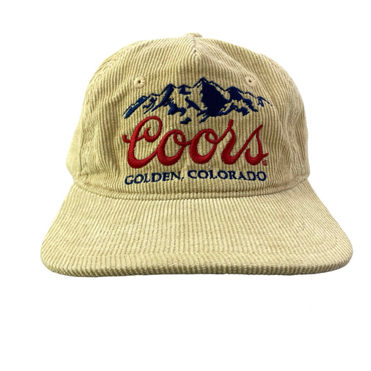 Coors Beer Corduroy Hat