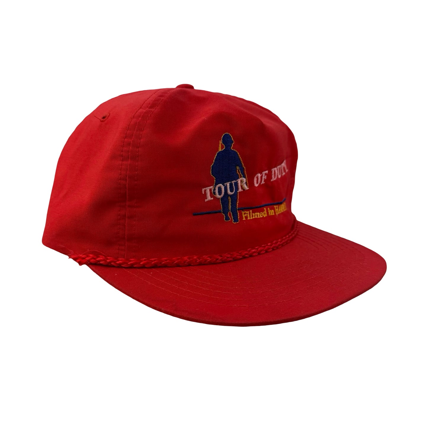 Vintage Tour of Duty Movie Promo Rope Cord Hat