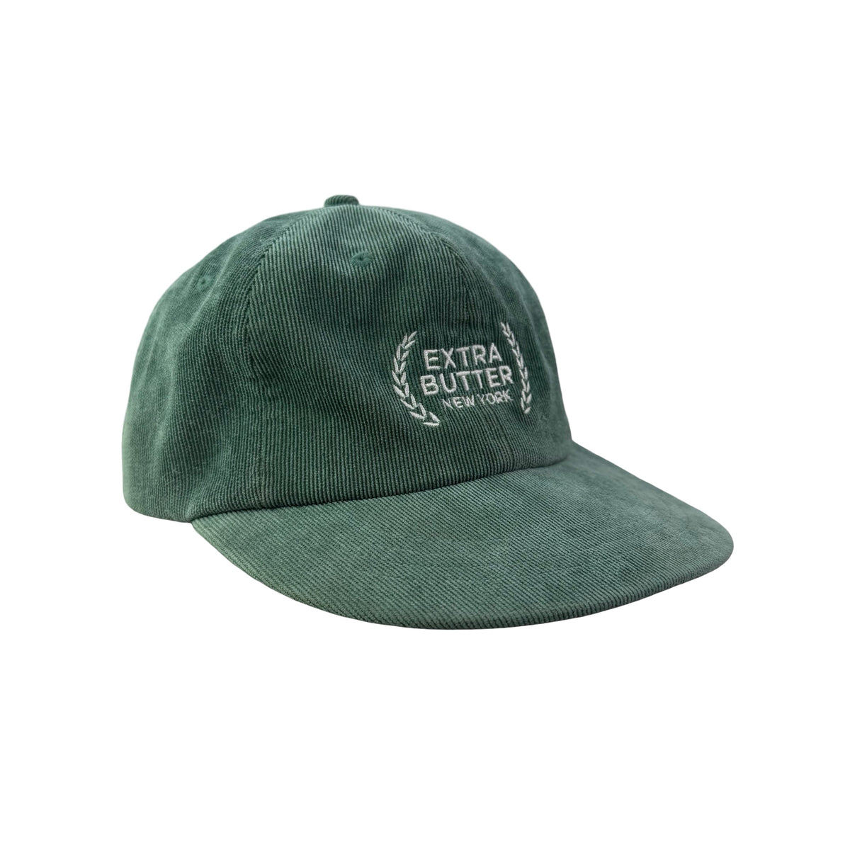 Extra Butter New York Green Corduroy Hat