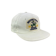 Load image into Gallery viewer, Vintage 80s 1988 Notre Dame Irish College Football National Champions Hat
