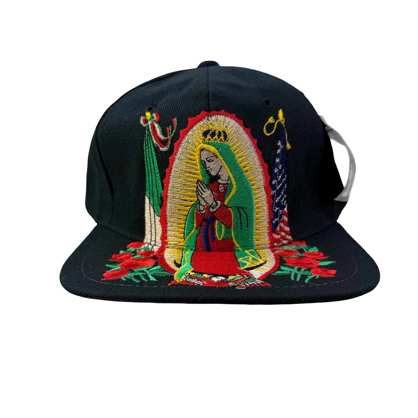 Vintage 90s Our Lady of Guadalupe Hat