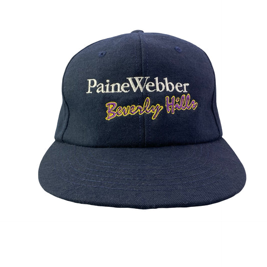 Vintage Paine Webber Beverly Hills Hat - A