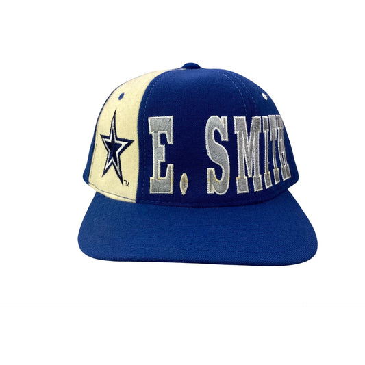 Vintage 90s Dallas Cowboys Football x Emmitt Smith 22 Starter Snapback Hat