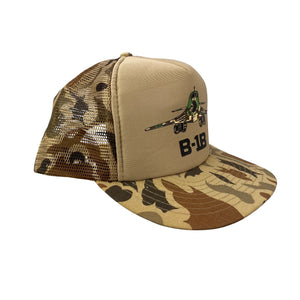 Vintage B-1B Bomber Military Trucker Hat