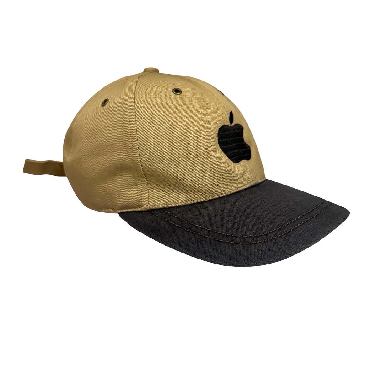 Vintage 90s Apple Computer Hat - Gear For Sports Two Tone Embroidered Cap Made in Taiwan Tech Promo Rare