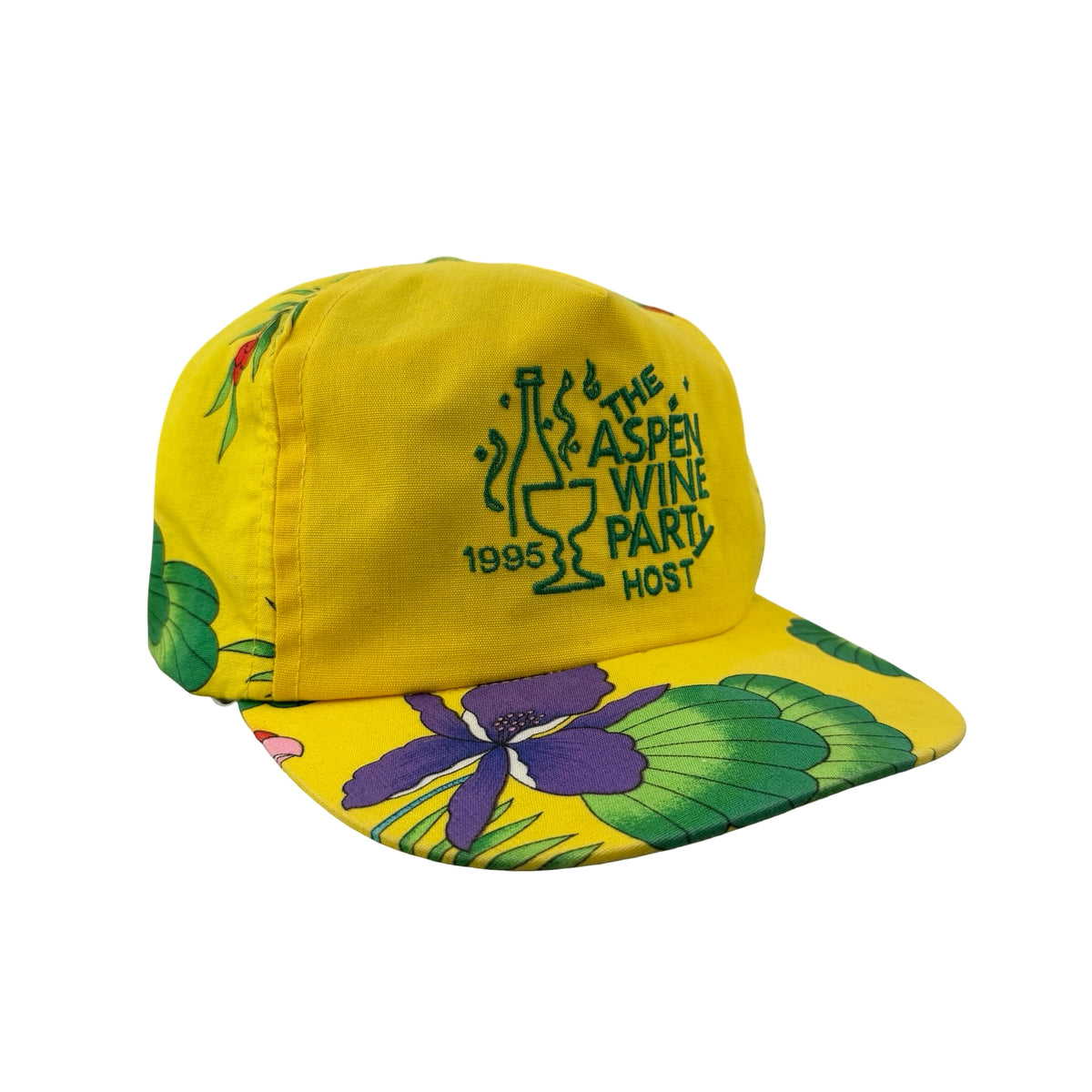 Vintage 90s Aspen Wine Party Hat