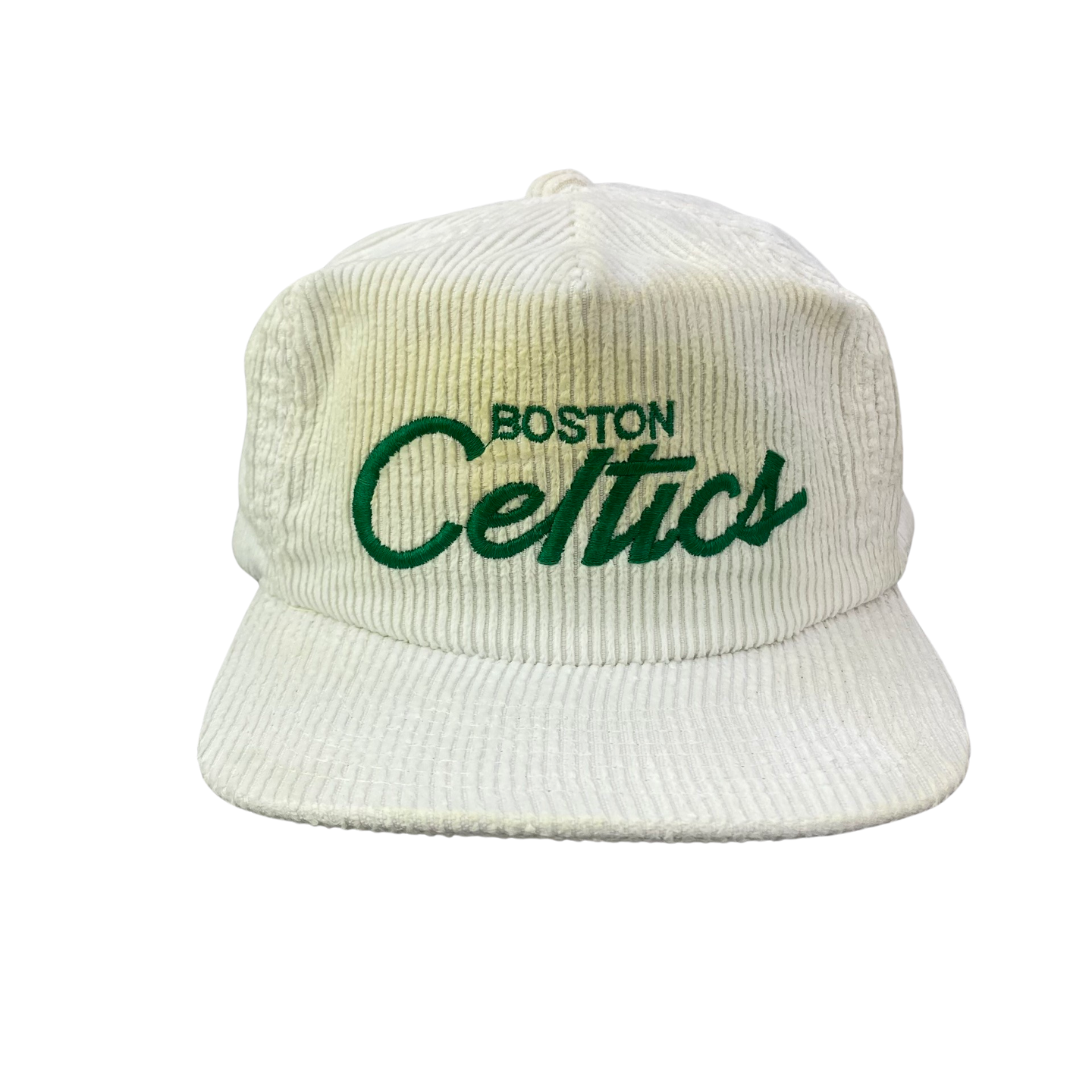 Vintage 90s Boston Celtics Corduroy Sports Specialties Hat