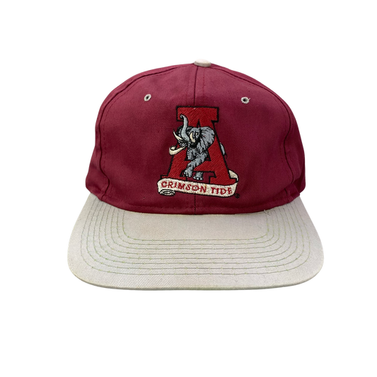 Vintage 90s Alabama Crimson Tide College Spellout Hat