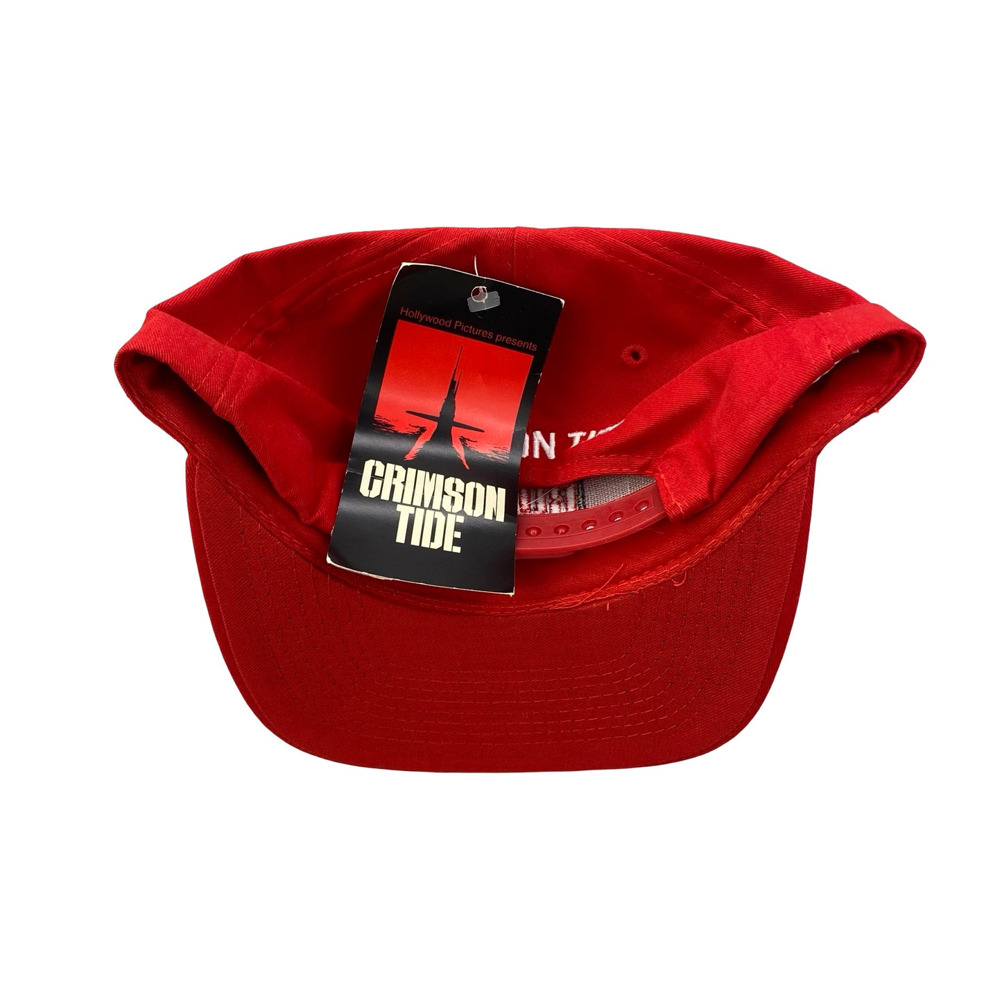 Vintage 90s 1995 Crimson Tide Movie Promo Hat