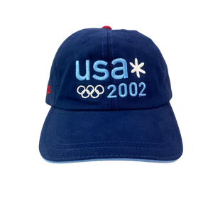 Vintage 2002 Salt Lake City Olympics USA x Roots x Bud Light Beer Promo Hat