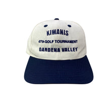 Load image into Gallery viewer, Vintage 90s Kiwani’s Gardena Golf Tournament Hat
