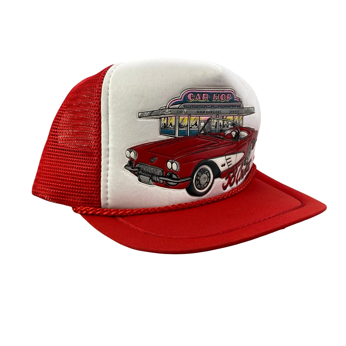 Vintage 58 Corvette x Car Hop Trucker Hat