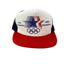 Load image into Gallery viewer, Vintage 80s 1984 Los Angeles USA Olympics x McDonald’s Promo Trucker Hat - A
