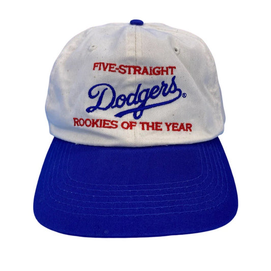 Vintage 90s LA Dodgers 5 Straight Rookie of the Year Hat