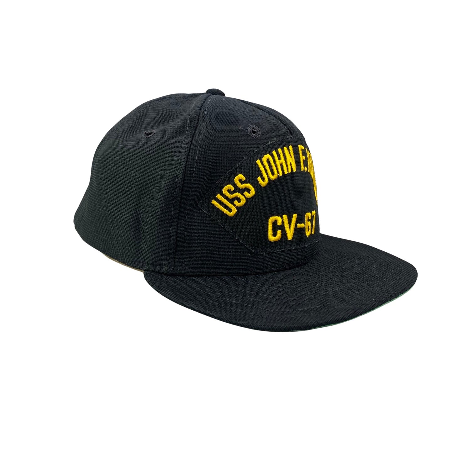 Vintage 80s 90s USS John F. Kennedy CVN-67 Naval Ship - New Era x Military Navy Hat