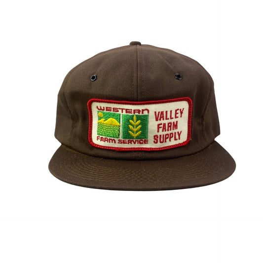 Vintage Western Farm Service x Valley Farm Supply - Agriculture Farm Farming AG - K Products Brand Hat