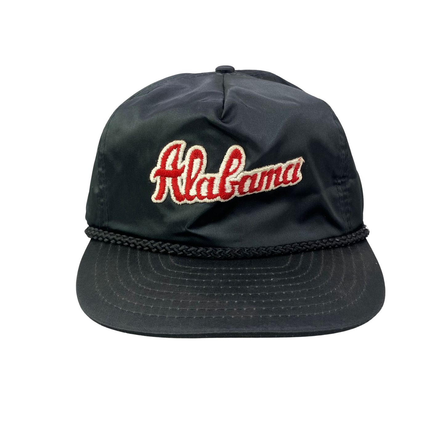 Vintage Alabama Crimson Tide College Nylon Cord Rope Hat