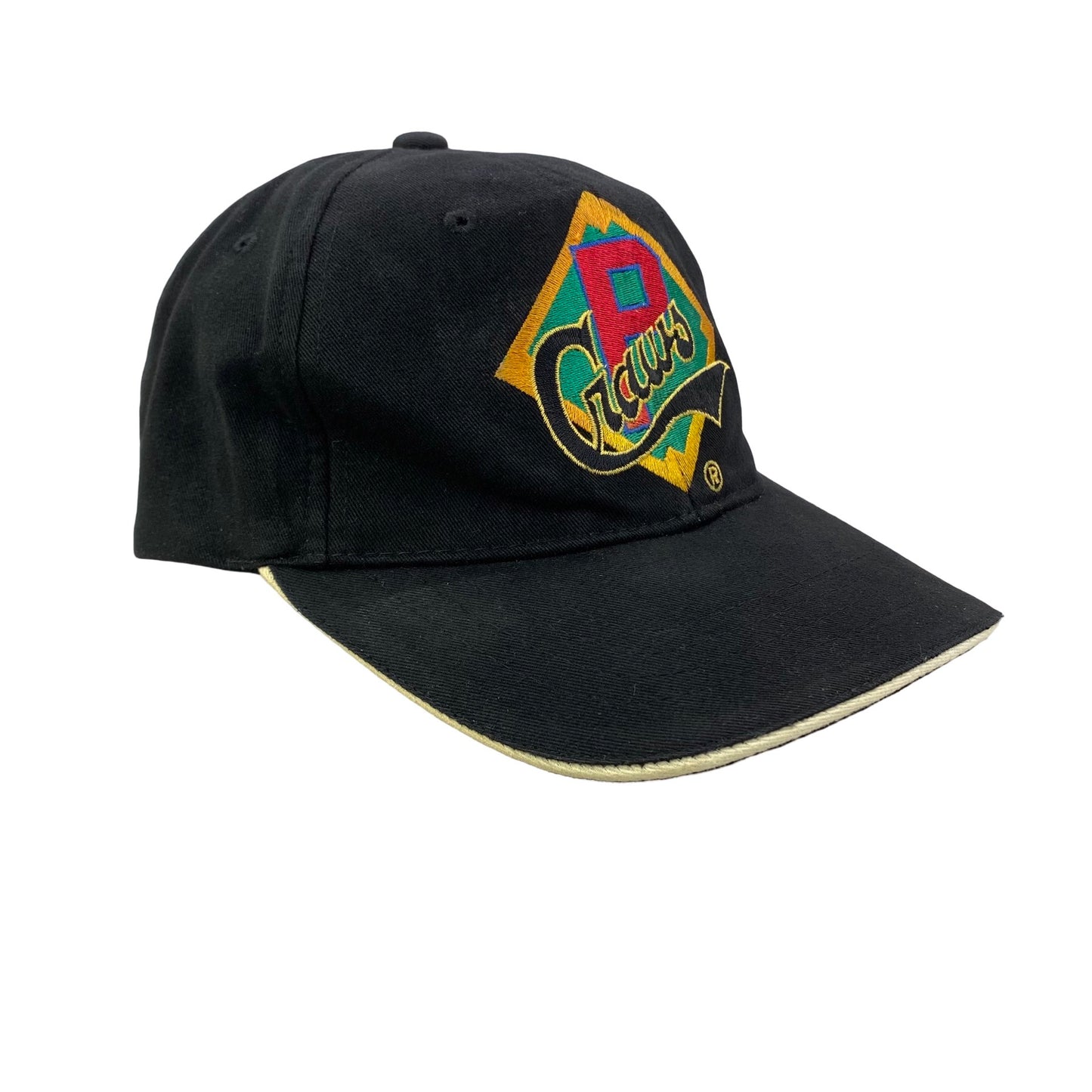 Vintage 90s Pittsburgh Crawfords Craws Negro League Baseball Hat