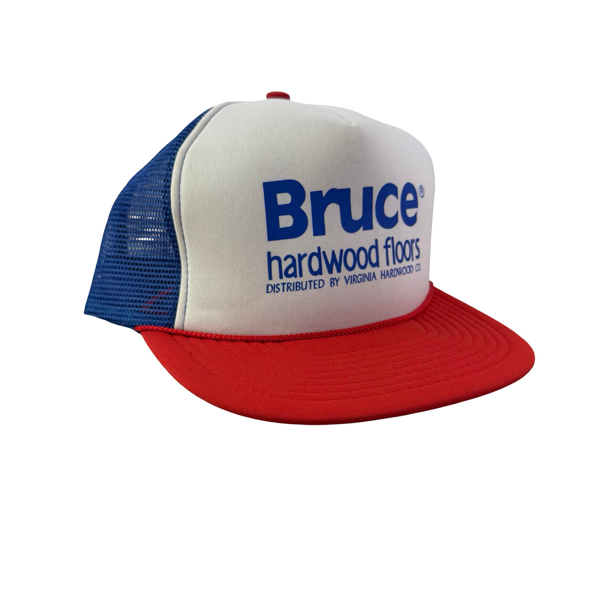 Vintage 90s Bruce Hardwood Floors Trucker Hat