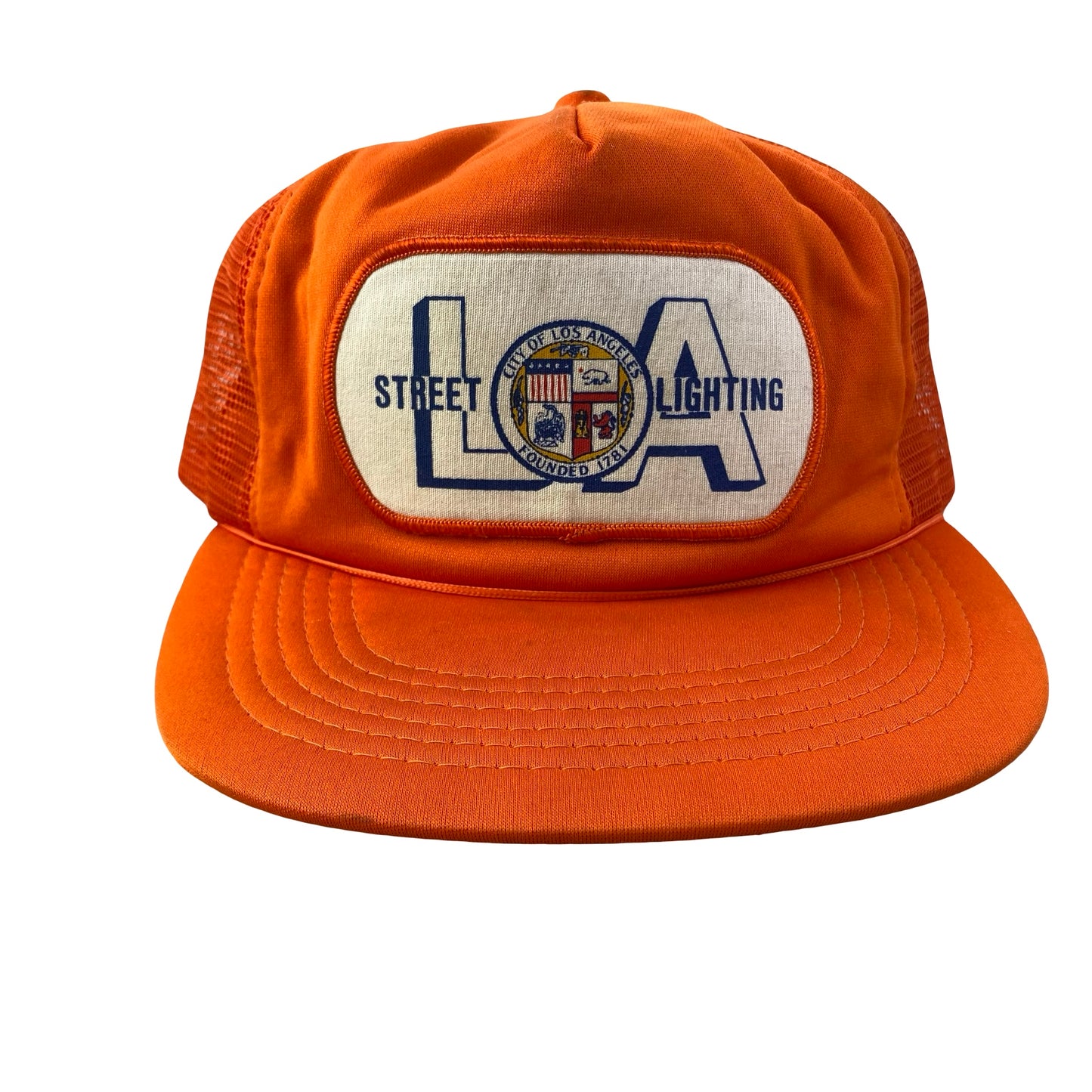 Vintage LA Los Angeles Street Lighting Hat