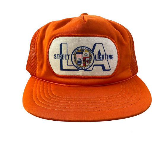 Vintage LA Los Angeles Street Lighting Hat