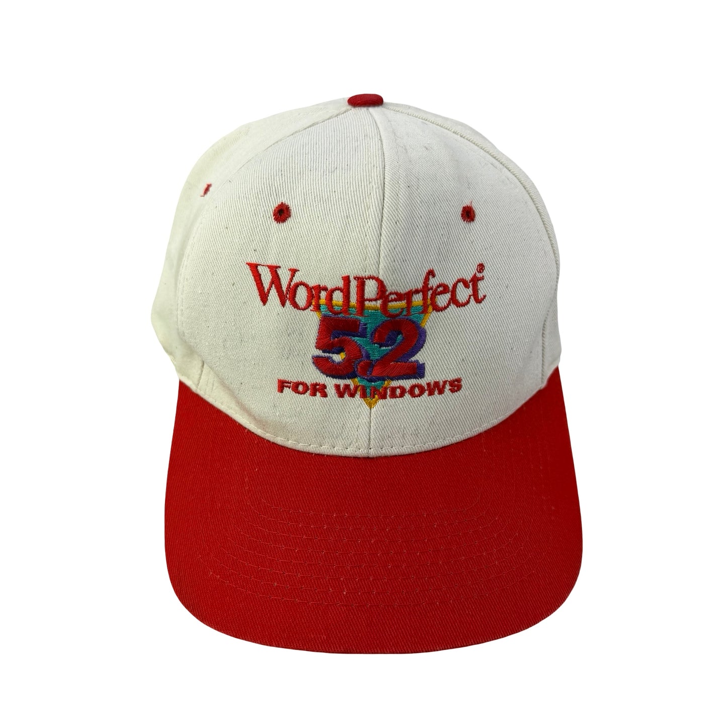 Vintage 90s Word Perfect 5.2 Windows Hat