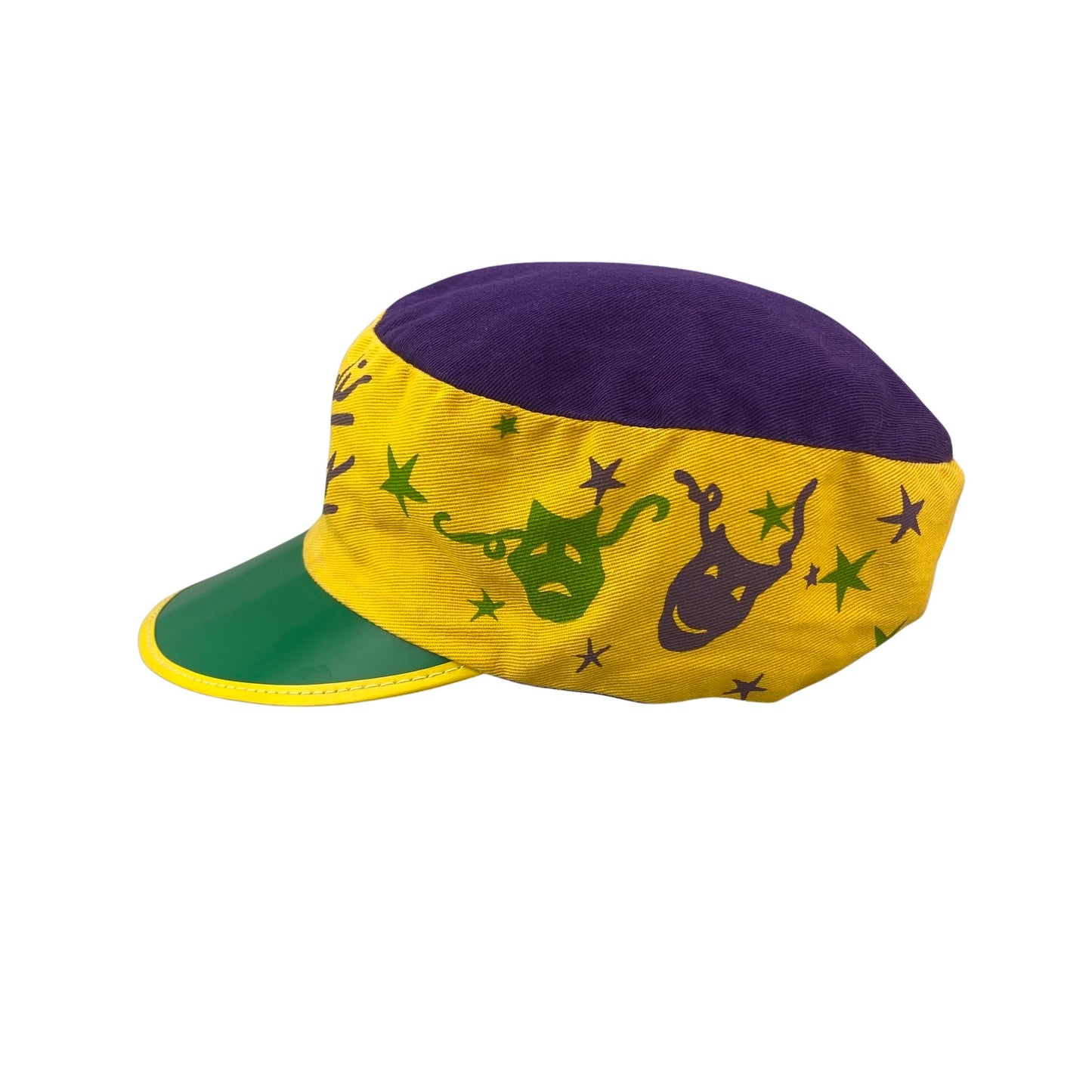 Vintage Mardi Gras Pillbox Hat