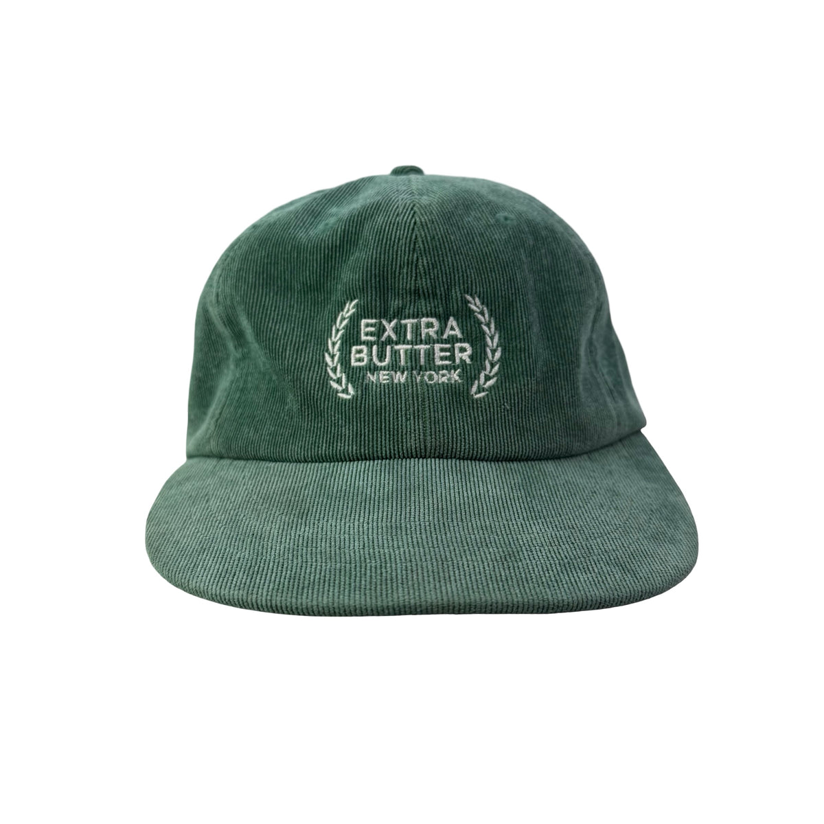 Extra Butter New York Green Corduroy Hat