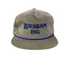 Load image into Gallery viewer, Vintage 80s 90s Lorsban 15G Corduroy Hat
