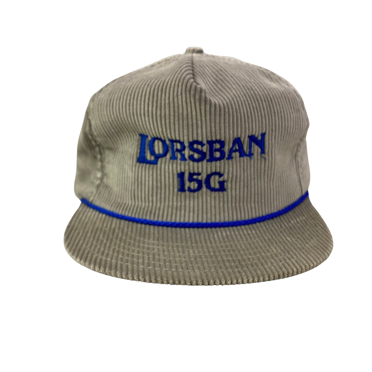 Vintage 80s 90s Lorsban 15G Corduroy Hat