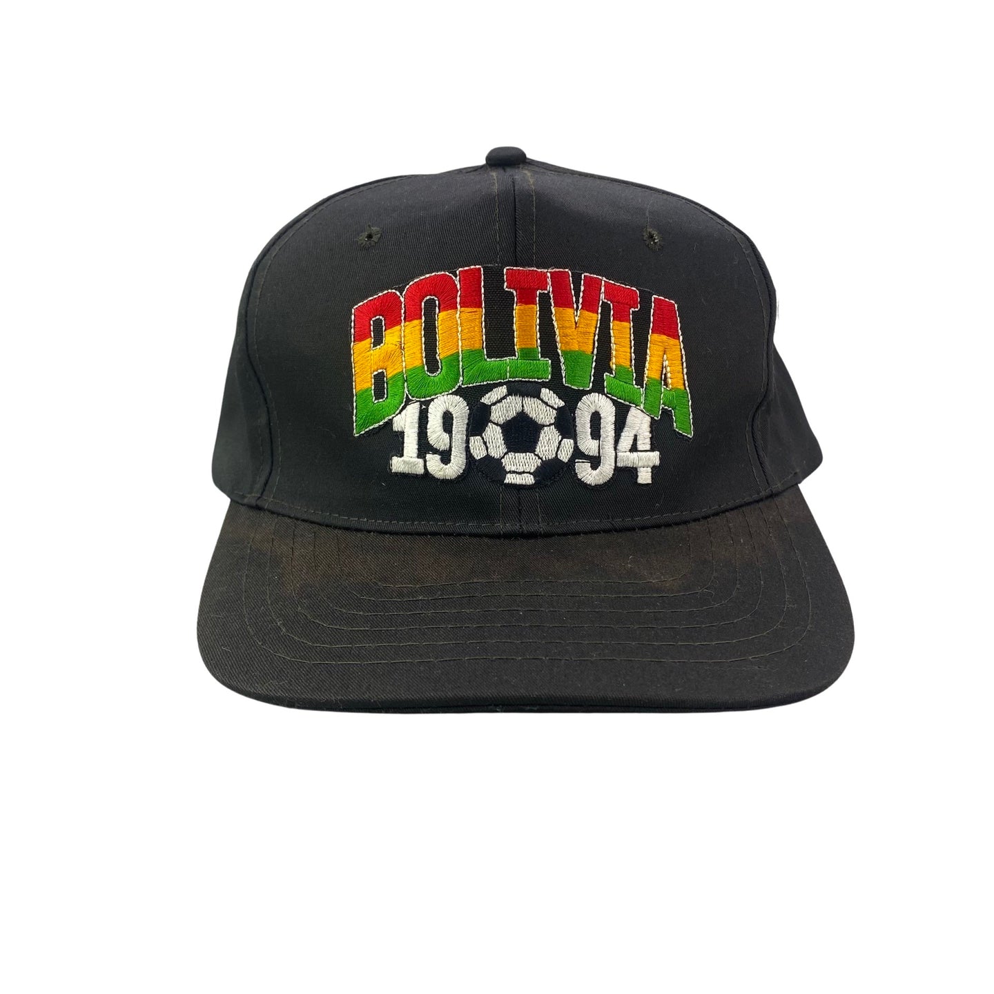 Vintage 90s Bolivia World Cup Soccer Hat