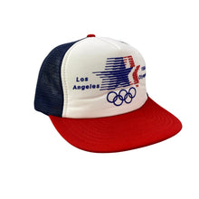 Load image into Gallery viewer, Vintage 80s 1984 Los Angeles USA Olympics x McDonald’s Promo Trucker Hat - C
