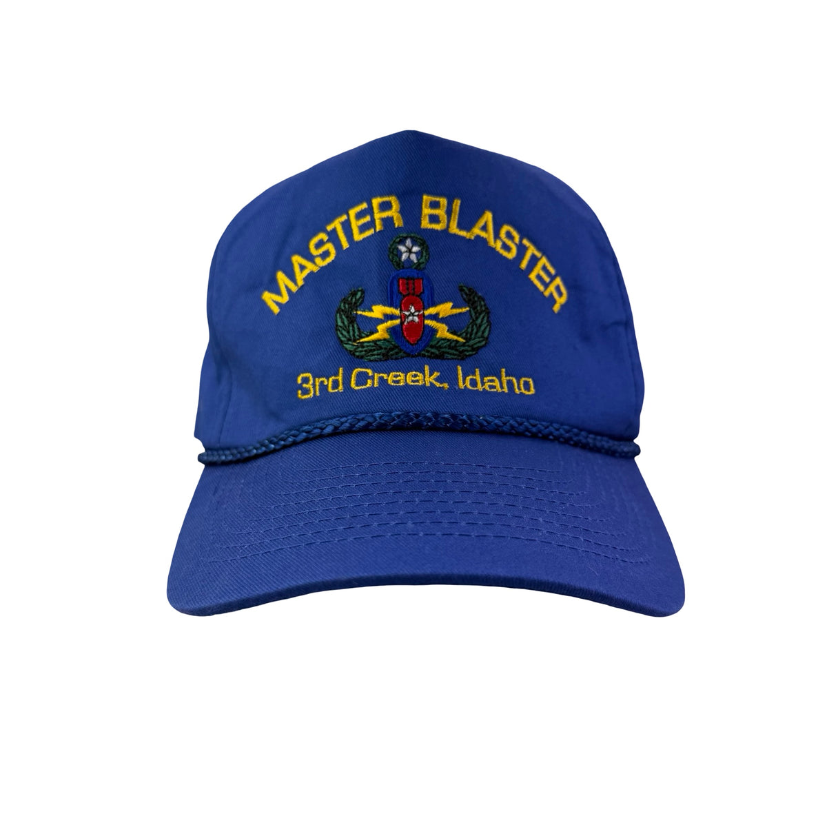 Vintage 90s Master Blaster 3rd Creek Idaho EOD Hat