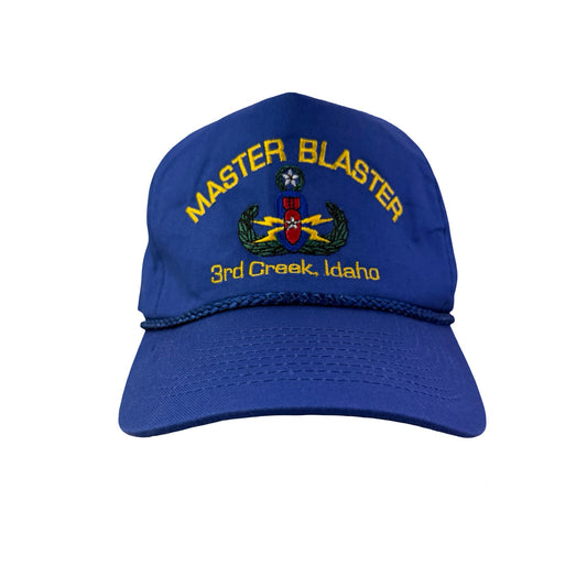 Vintage 90s Master Blaster 3rd Creek Idaho EOD Hat