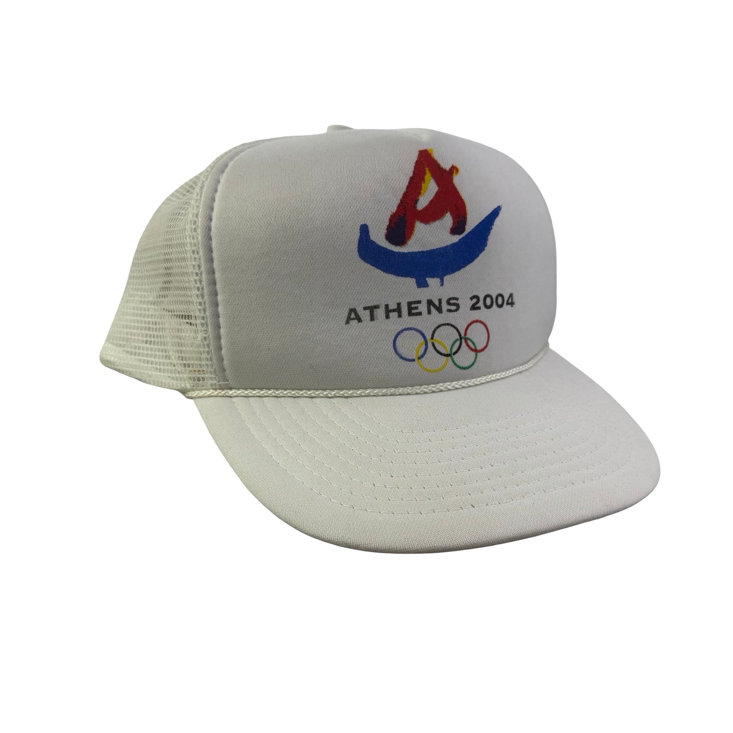 Vintage 2004 Athens Olympics Trucker Hat